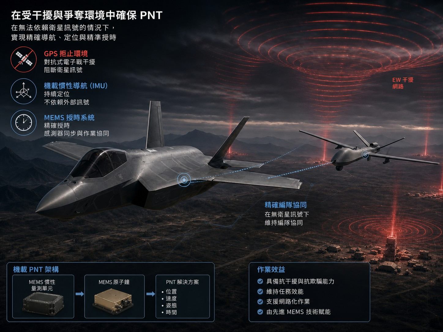 SiTime MEMS精密時脈——航空航太與國防PNT方案,GPS拒止環境導航與安全戰術通訊