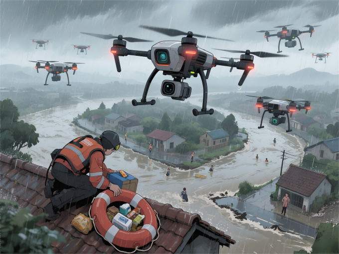 Analyzing Core Components Through Drone Application Scenarios