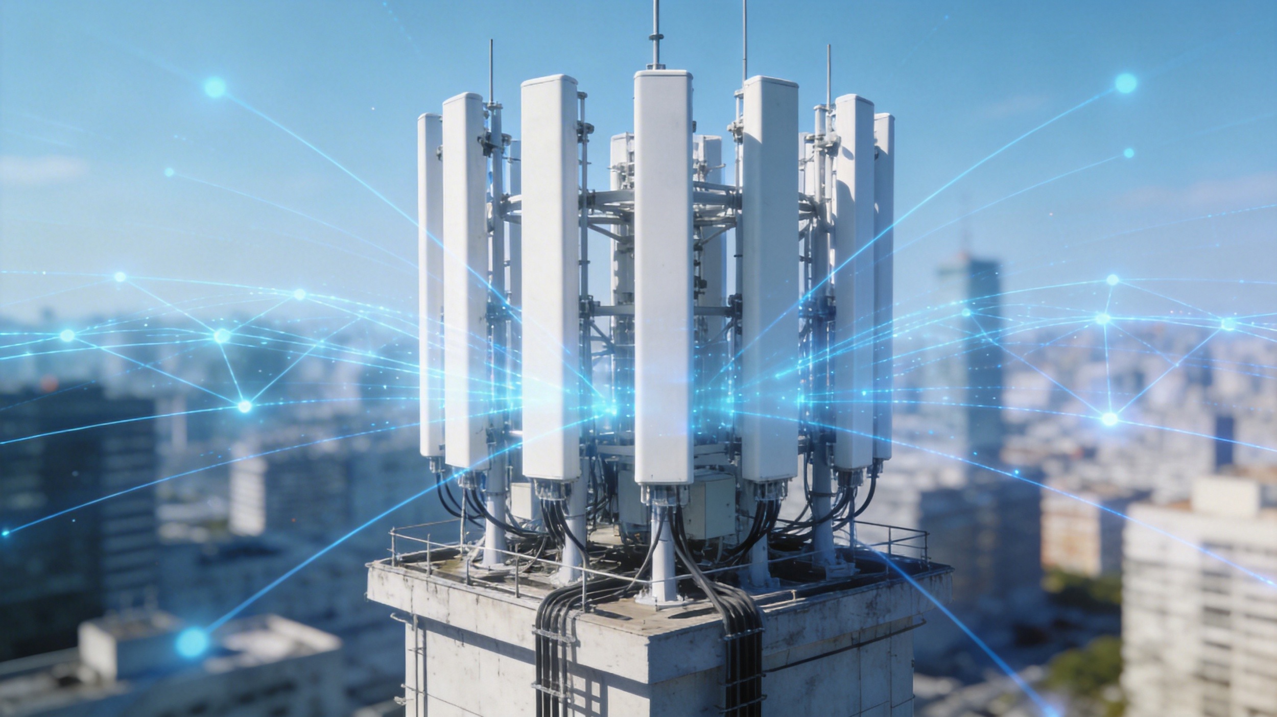 5G base station communication network application scenario