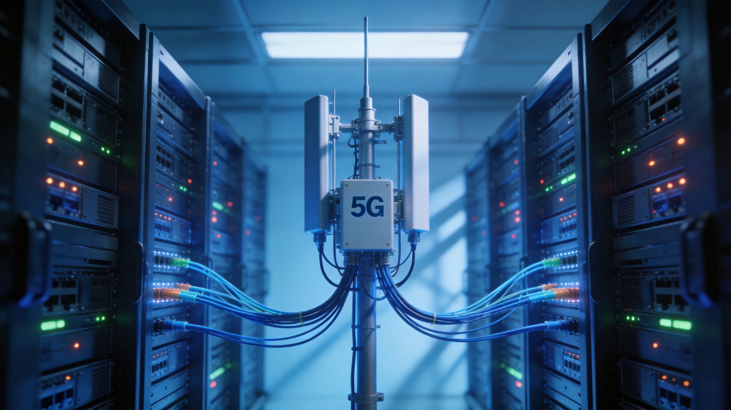 產品示意圖：5G 基站通信設備